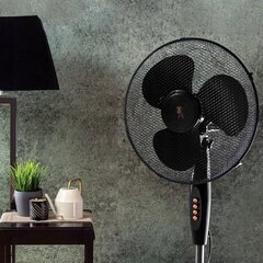 Напольный вентилятор Berlinger Haus Black Rose, черный 40 Вт цена и информация | Berlinger Haus Оборудование для контроля воздуха | hansapost.ee
