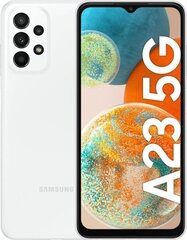 Samsung Galaxy A23 5G Dual SIM 4/64GB SM-A236BZWUEUB White цена и информация | Мобильные телефоны | hansapost.ee