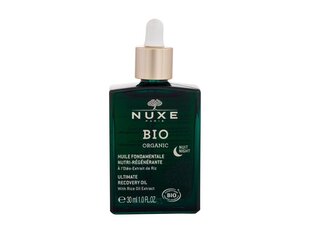 Восстанавливающее ночное масло для лица Nuxe Bio Organic Ultimate Night Recovery Oil, 30 мл цена и информация | Сыворотки для лица, масла | hansapost.ee