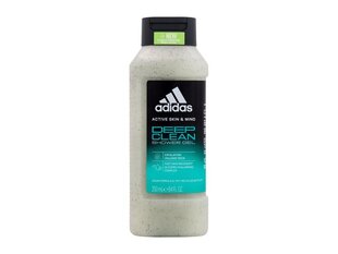 Dušigeel Adidas Deep Clean Shower Gel, 250 ml hind ja info | Dušigeelid, õlid | hansapost.ee