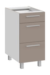 Кухонный шкафчик Salma 40/81 3S, бежевый цена и информация | Кухонные шкафчики | hansapost.ee