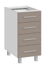 Кухонный шкафчик Salma 40/81 4S, бежевый цена и информация | Кухонные шкафчики | hansapost.ee