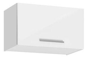 Кухонный шкаф над вытяжкой Salma 60/35.7, белый цена и информация | Кухонные шкафчики | hansapost.ee