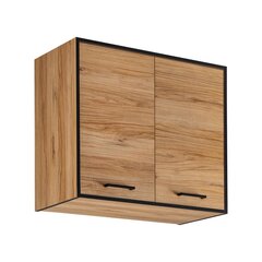 Кухонный шкаф Carballo 80/72 2D, коричневого цвета цена и информация | Кухонные шкафчики | hansapost.ee