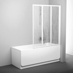 Стенка для ванной Ravak VS3, Размеры: 130 Стекло: Rain цена и информация | Принадлежности для ванн | hansapost.ee