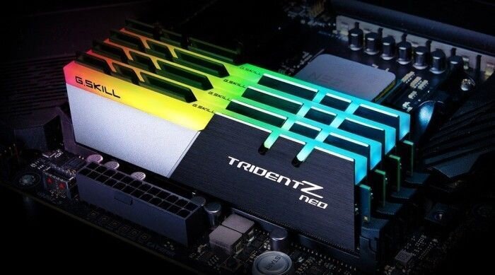 G.Skill Trident Z Neo, 32GB (4x8GB), DDR4, 3800 MHz, (F4-3800C14Q-32GTZN) цена и информация | Operatiivmälu | hansapost.ee