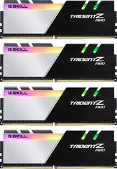 G.Skill Trident Z Neo, 32GB (4x8GB), DDR4, 3800 MHz, (F4-3800C14Q-32GTZN) цена и информация | Объём памяти | hansapost.ee