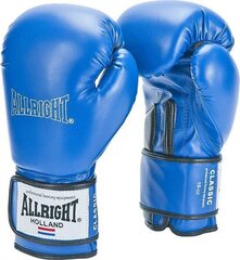 Боксерские перчатки Allright CLASSIC 14oz синего цвета цена и информация | Бокс | hansapost.ee