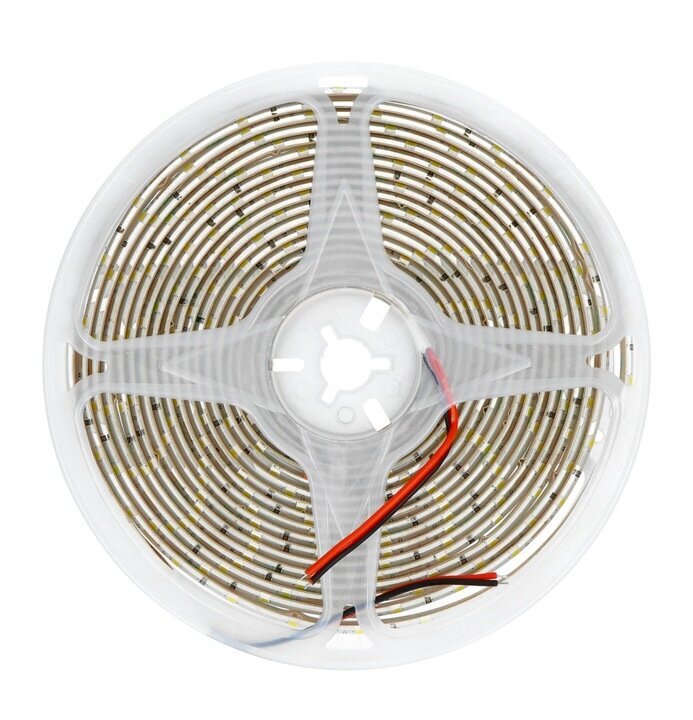 LED riba SMD3528 IP65 9.6W, 120 LED/m, 8mm, naturaalne valge - 5m цена и информация | Valgusribad ja LED ribad | hansapost.ee