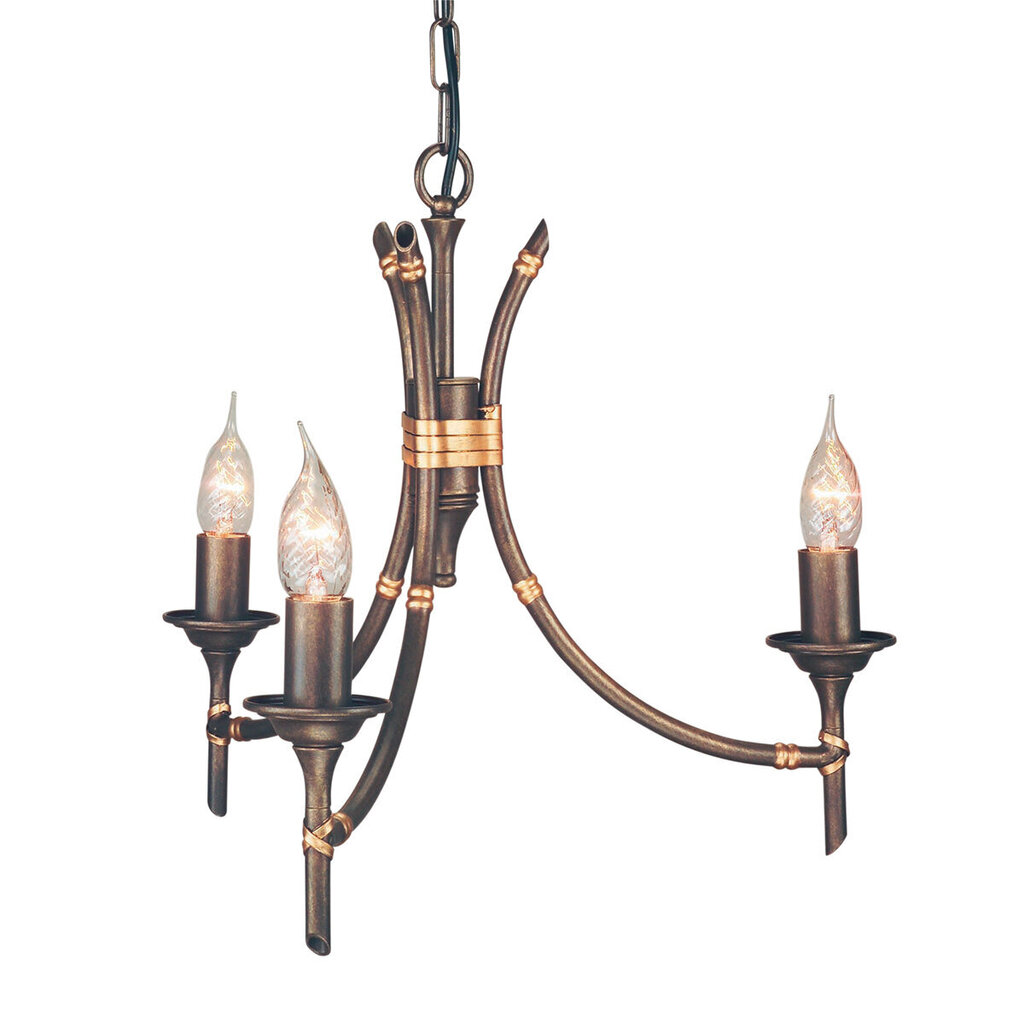 Rippvalgusti Elstead Lighting Bamboo BB3-BRZ-PATINA hind ja info | Rippvalgustid | hansapost.ee