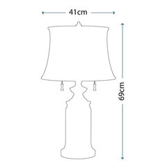 Настольная лампа Elstead Lighting Stateroom FE-STATEROOM-TL-BB цена и информация | Настольная лампа | hansapost.ee