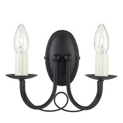 Настенный светильник Elstead Lighting Minster MN2-BLACK цена и информация | Настенные светильники | hansapost.ee