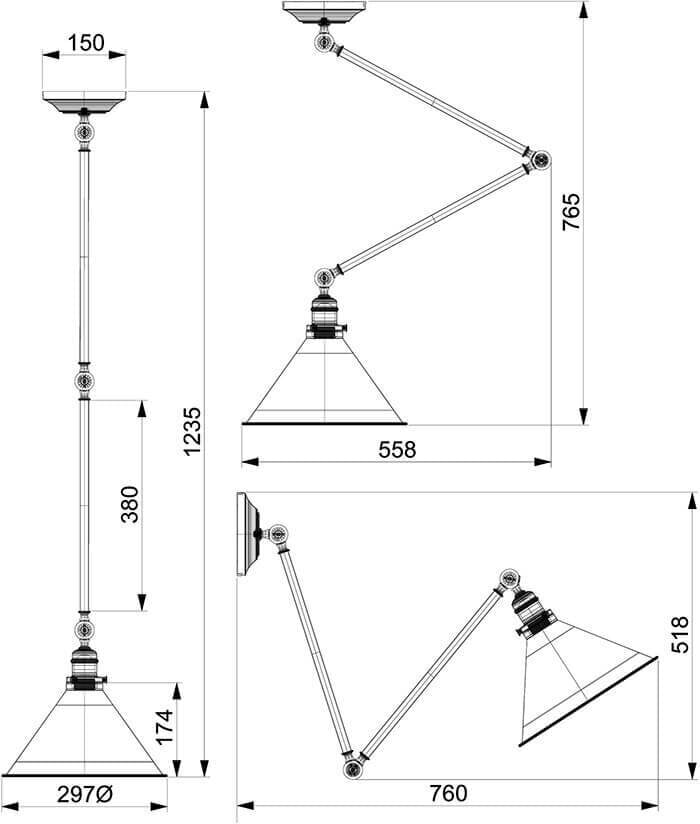 Seinavalgusti Elstead Lighting Provence PV-GWP-AB цена и информация | Seinavalgustid | hansapost.ee