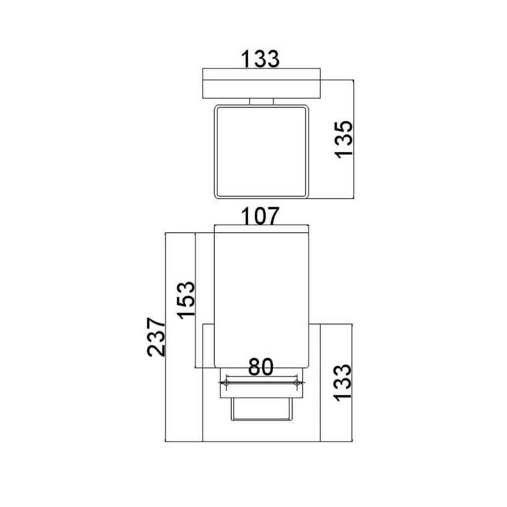 Vannitoa seinavalgusti Elstead Lighting Maddison FE-MADDISON1BATH цена и информация | Seinavalgustid | hansapost.ee