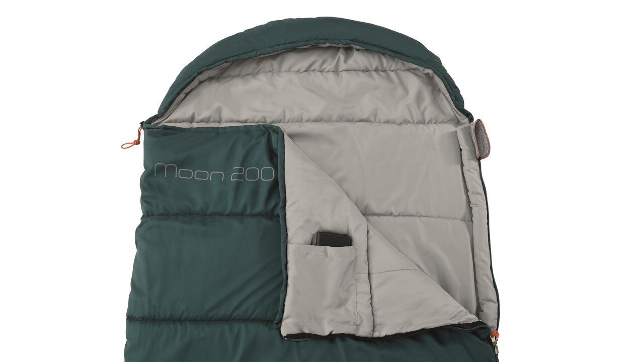 Magamiskott Easy Camp Moon 200, roheline hind ja info | Magamiskotid | hansapost.ee