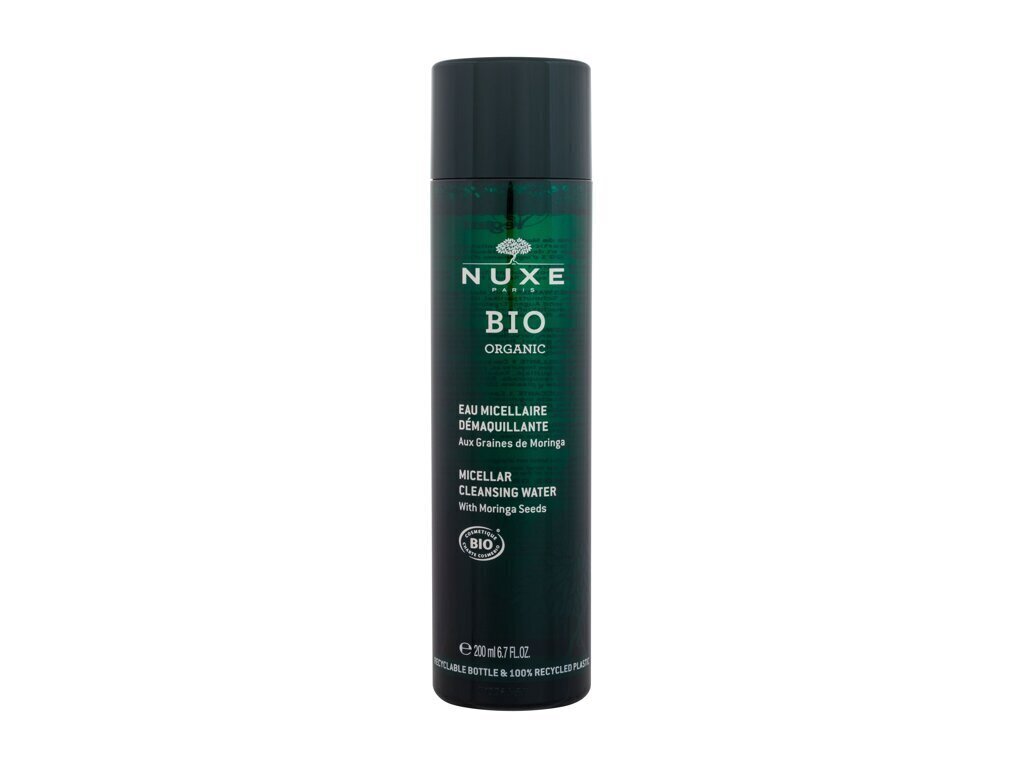 Puhastav mitsellaarvesi Nuxe Bio Organic Micellar Cleansing Water, 200 ml hind ja info | Näopuhastusvahendid | hansapost.ee