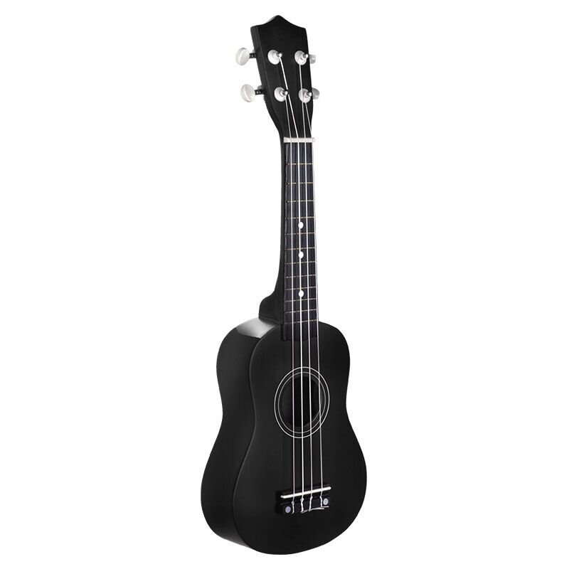 Sopran ukulele komplekt NN UK 01, must цена и информация | Kitarrid | hansapost.ee