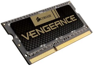 Corsair Vengeance, 8ГБ (2x4ГБ), DDR3,1600МГц, SODIMM, CL9, 1.5В цена и информация | Объём памяти (RAM) | hansapost.ee