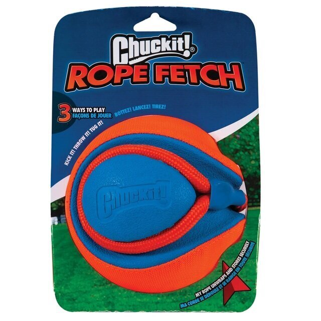 Chuckit Rope Fetch mänguasi koertele, 14 cm цена и информация | Koerte mänguasjad | hansapost.ee