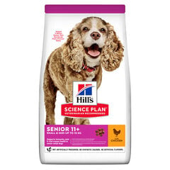 Hill's Science Plan väikest tõugu vanematele koertele koos kanaga, 1,5 kg hind ja info | Hill's Koerad | hansapost.ee