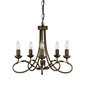 Rippvalgusti Elstead Lighting Olivia OV5-BLK-GOLD цена и информация | Rippvalgustid | hansapost.ee