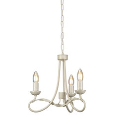 Rippvalgusti Elstead Lighting Olivia OV3-IVORY-GOLD hind ja info | Rippvalgustid | hansapost.ee