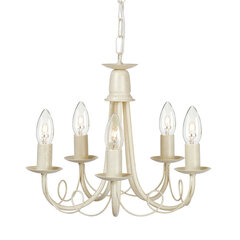 Rippvalgusti Elstead Lighting Minster MN5-IV-GOLD hind ja info | Rippvalgustid | hansapost.ee