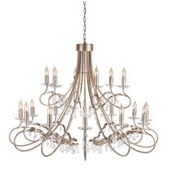 Rippvalgusti Elstead Lighting Christina CRT18-SIL-GOLD hind ja info | Rippvalgustid | hansapost.ee