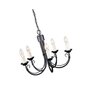 Rippvalgusti Elstead Lighting Chartwell CH5-BLACK hind ja info | Rippvalgustid | hansapost.ee