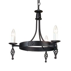 Rippvalgusti Elstead Lighting Belfry BY3-BLACK hind ja info | Rippvalgustid | hansapost.ee