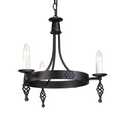 Rippvalgusti Elstead Lighting Belfry BY3-BLACK hind ja info | Rippvalgustid | hansapost.ee