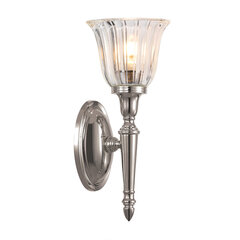 Настенный светильник Elstead Lighting Dryden BATH-DRYDEN1-PN цена и информация | Настенные светильники | hansapost.ee