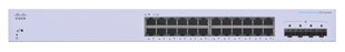 Cisco CBS220-24T-4G Managed L2 Gigabit Ethernet (10/100/1000) Power over Ethernet (PoE) 1U White hind ja info | Võrgulülitid | hansapost.ee