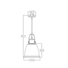 Подвесной светильник Elstead Lighting Hobson FE-HOBSON-P-L-SN цена и информация | Люстры | hansapost.ee