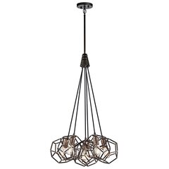 Подвесной светильник Elstead Lighting Rocklyn KL-ROCKLYN6-RS цена и информация | Люстры | hansapost.ee