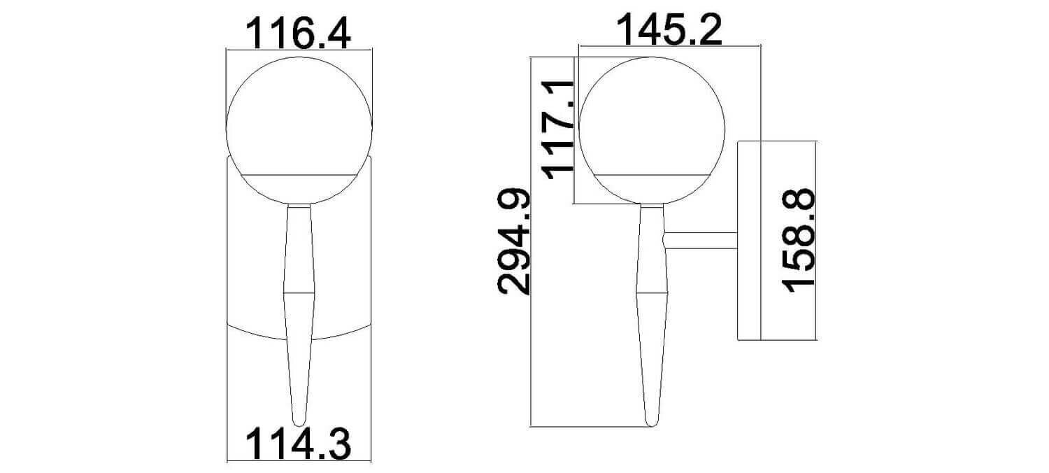 Seinavalgusti Elstead Lighting Jasper KL-JASPER1-BATH цена и информация | Seinavalgustid | hansapost.ee