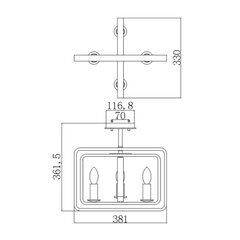 Подвесной светильник Elstead Lighting Quentin HK-QUENTIN-4P-A цена и информация | Люстры | hansapost.ee