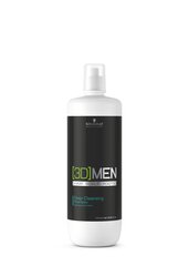 Sügavpuhastav shampoon meestele Schwarzkopf Professional 3D MEN Deep Cleansing 1000 ml hind ja info | Šampoonid | hansapost.ee