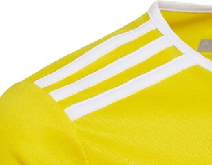 T-särk Adidas TeamWear, kollane hind ja info | Jalgpalli varustus ja riided | hansapost.ee