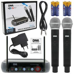 DNA FV Dual Vocal (198.10MHz, 204.50MHz) цена и информация | Микрофоны | hansapost.ee