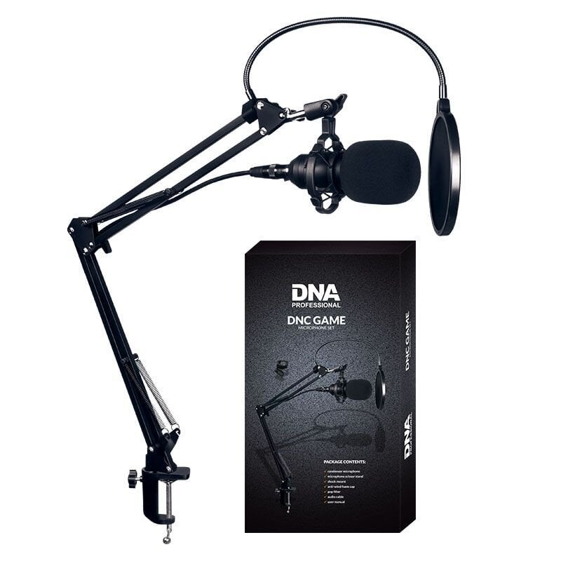Stuudio mikrofoni komplekt DNA DNC GAME hind ja info | Mikrofonid | hansapost.ee
