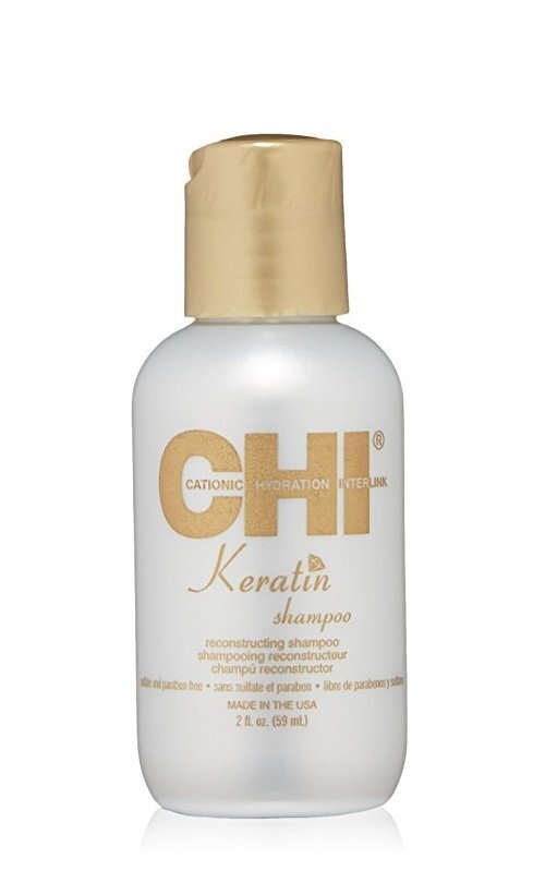 Taastav šampoon CHI Keratin 59 ml цена и информация | Šampoonid | hansapost.ee