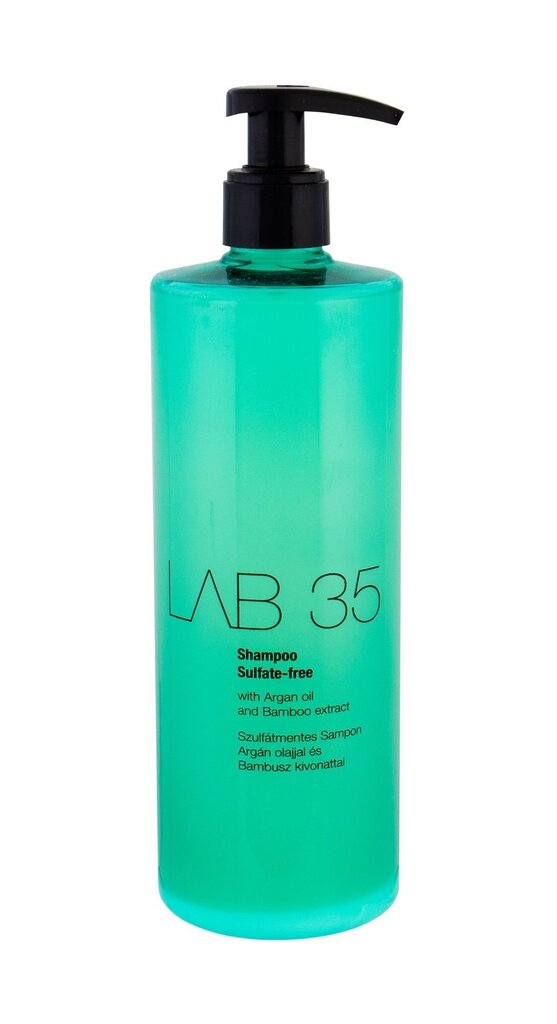 Šampoon sulfaatideta Kallos Cosmetics Lab 35 500 ml hind ja info | Šampoonid | hansapost.ee
