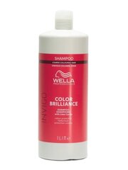 Шампунь для окрашенных и нормальных волос Wella Color Brilliance Fine Invigo Shampoo, 1000 мл цена и информация | Шампуни | hansapost.ee