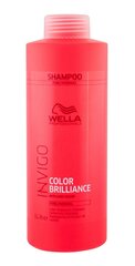 Šampoon värvitud juustele Wella Invigo Color Brilliance 1000 ml цена и информация | Шампуни | hansapost.ee