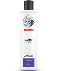 Juuste ja peanaha šampoon keemiliselt mõjutatud, tugevalt hõrenevatele juustele Nioxin System 6.300 ml hind ja info | Šampoonid | hansapost.ee