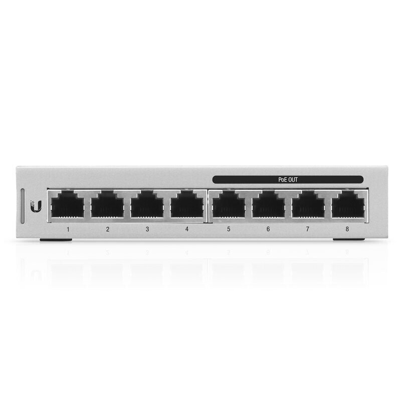 UBIQUITI UniFi® Switch 8 60W цена и информация | Võrgulülitid | hansapost.ee