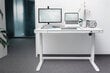 Elektriliselt reguleeritav kirjutuslaud Digitus DA-90406, valge цена и информация | Arvutilauad, kirjutuslauad | hansapost.ee