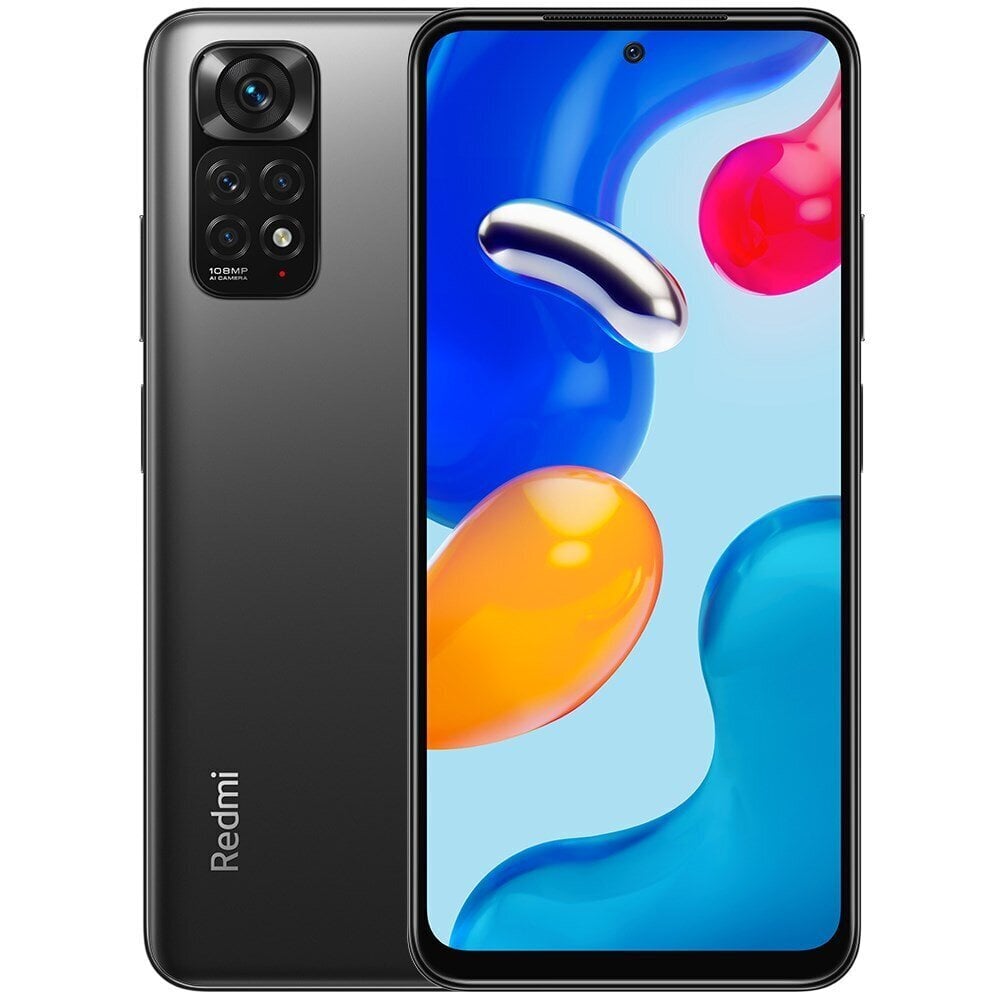 Xiaomi Redmi Note 11 6GB|128GB Grey NON-NFC EU цена и информация | Telefonid | hansapost.ee