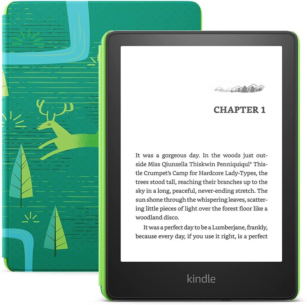 Kindle Paperwhite Kids 8GB, black hind ja info | E-lugerid | hansapost.ee